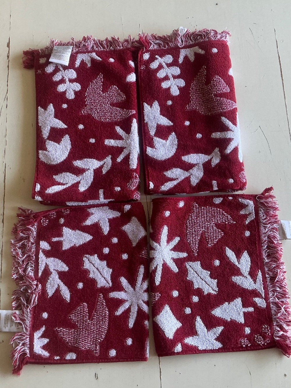 MARTEX Tis the Season Hand & Face towels Set of 2 each